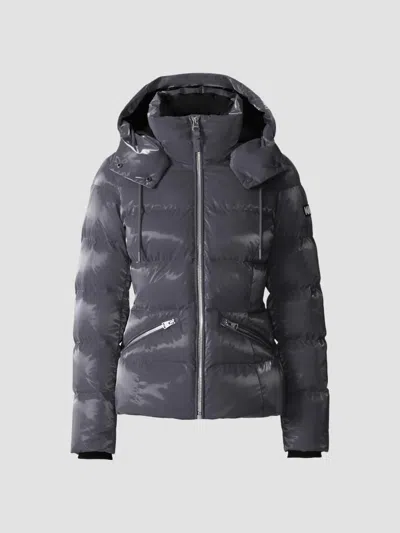 Mackage Women's Madalyn High-gloss Down Jacket In Black
