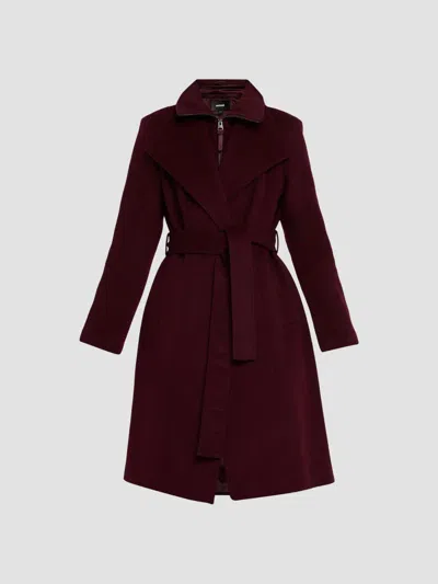 Mackage Women's Norita 2-in-1 Double Face Wool Coat In Brown