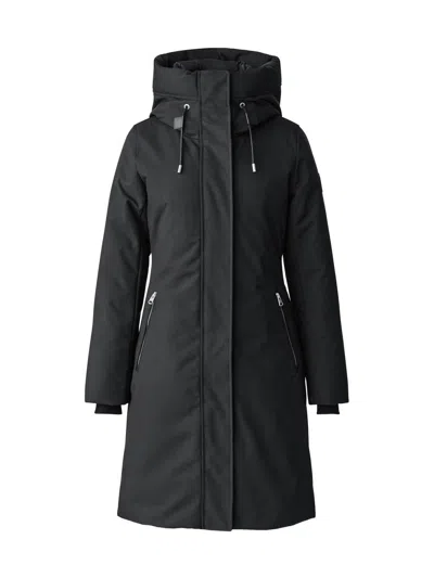 Mackage Women's Shiloh Hooded Down Coat In Black