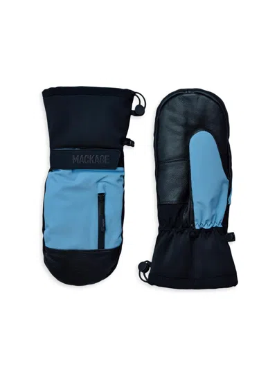 Mackage Women's Wynd Technical Drawcord Ski Gloves In Black