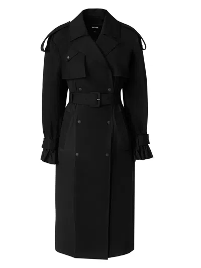 Mackage Women's Zononmi Double-breasted Trench Coat In Multi