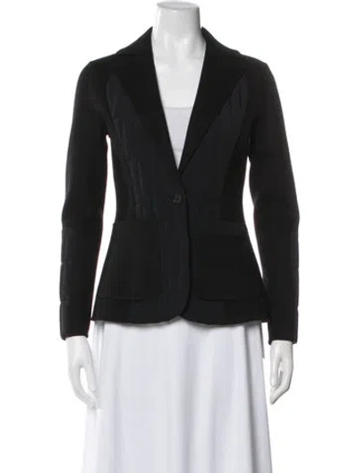 Pre-owned Mackage Wool Blazer In Black