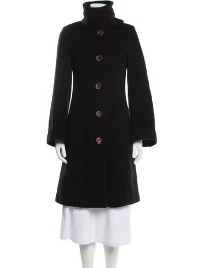 Pre-owned Mackage Wool Coat In Black