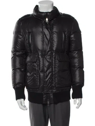 Pre-owned Mackage Wool Coat In Black