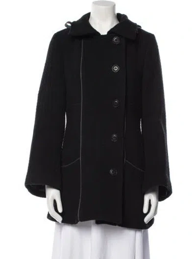 Pre-owned Mackage Wool Coat In Black