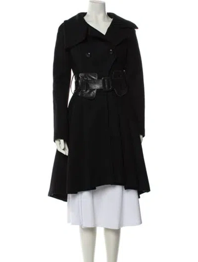 Pre-owned Mackage Wool Coat In Black