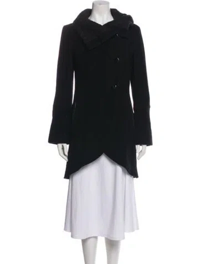 Pre-owned Mackage Wool Coat In Black