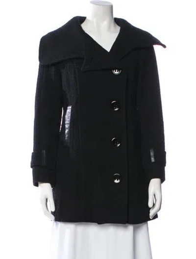 Pre-owned Mackage Wool Coat In Black