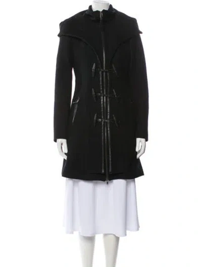 Pre-owned Mackage Wool Coat In Black