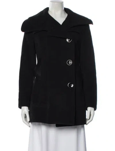Pre-owned Mackage Wool Coat In Black
