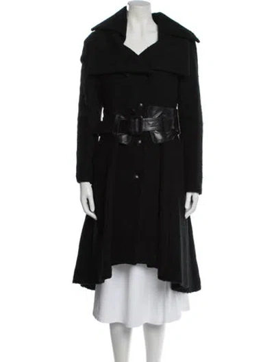 Pre-owned Mackage Wool Coat In Black