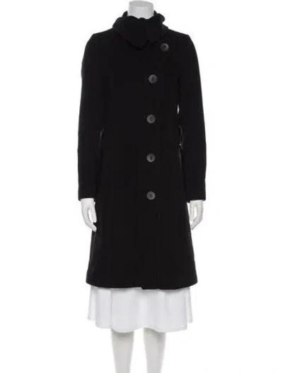 Pre-owned Mackage Wool Coat In Black
