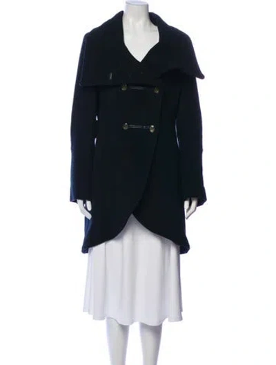 Pre-owned Mackage Wool Coat In Black