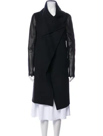 Pre-owned Mackage Wool Coat In Black