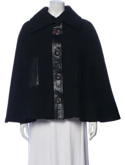 Pre-owned Mackage Wool Coat In Black