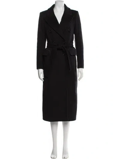 Pre-owned Mackage Wool Coat In Black