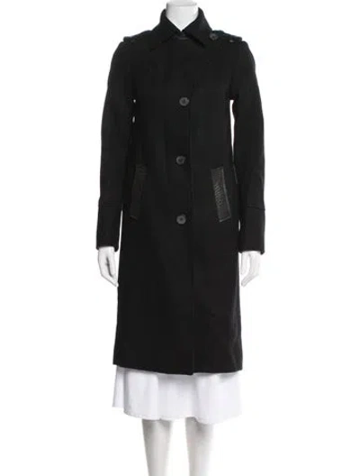 Pre-owned Mackage Wool Coat In Black