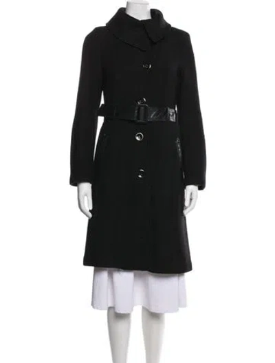 Pre-owned Mackage Wool Coat In Black