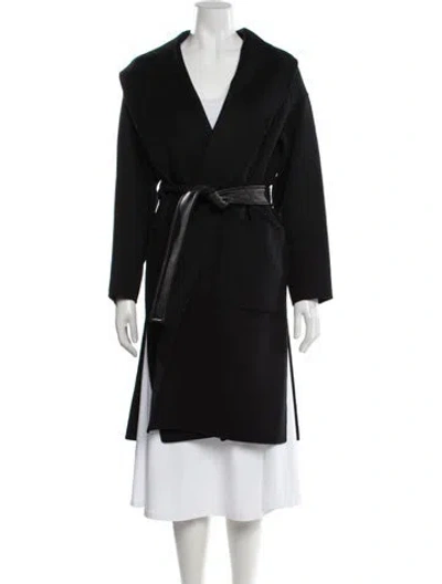 Pre-owned Mackage Wool Coat In Black