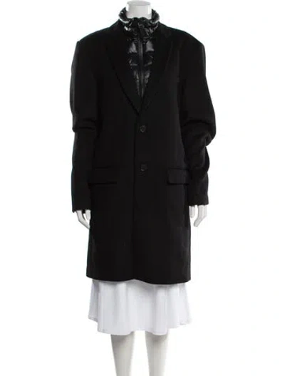 Pre-owned Mackage Wool Coat In Black