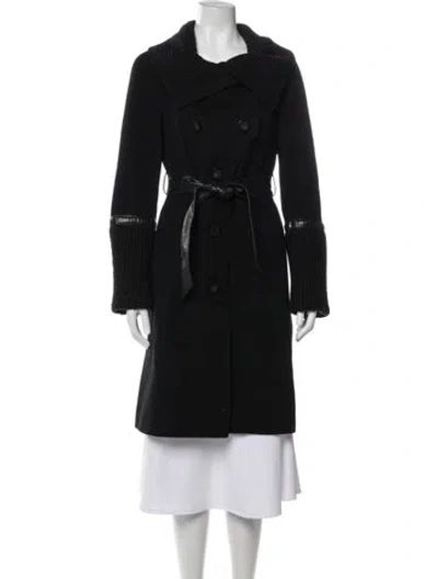 Pre-owned Mackage Wool Coat In Black