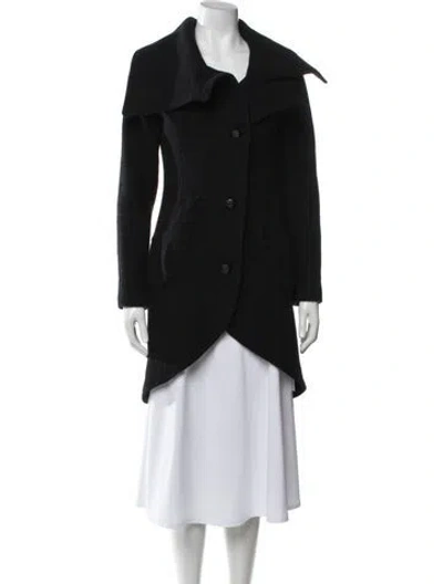 Pre-owned Mackage Wool Coat In Black