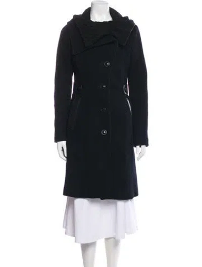 Pre-owned Mackage Wool Coat In Black
