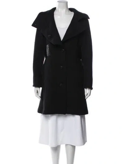 Pre-owned Mackage Wool Coat In Black