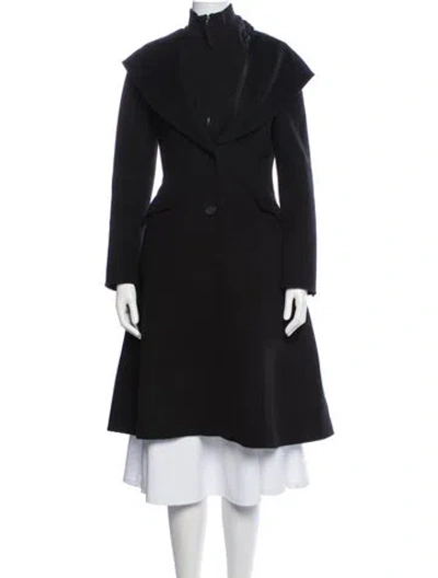 Pre-owned Mackage Wool Coat In Black