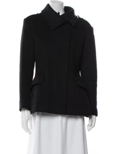 Pre-owned Mackage Wool Coat In Black