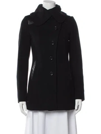 Pre-owned Mackage Wool Coat In Black