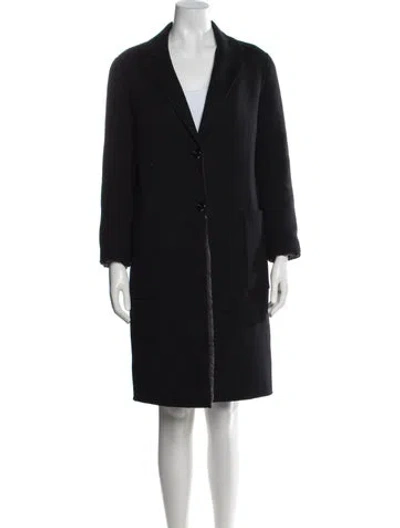 Pre-owned Mackage Wool Coat In Black