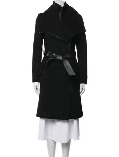 Pre-owned Mackage Wool Coat In Black