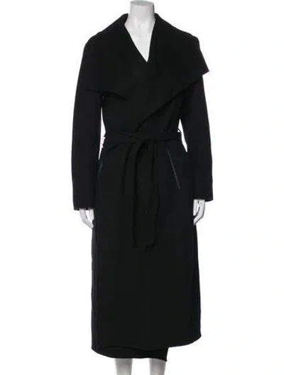 Pre-owned Mackage Wool Coat In Black
