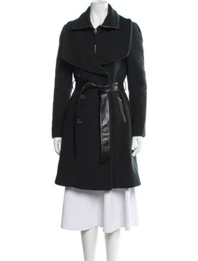 Pre-owned Mackage Wool Coat In Black