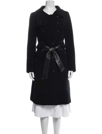 Pre-owned Mackage Wool Coat In Black