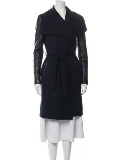 Pre-owned Mackage Wool Coat In Black