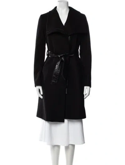 Pre-owned Mackage Wool Coat In Black