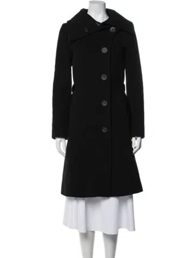 Pre-owned Mackage Wool Coat In Black