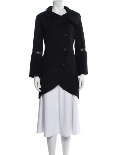 Pre-owned Mackage Wool Coat In Black