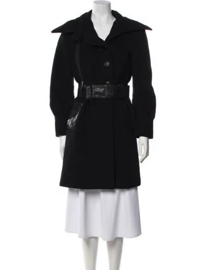 Pre-owned Mackage Wool Coat In Black