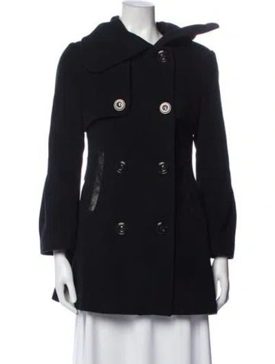 Pre-owned Mackage Wool Coat In Blue