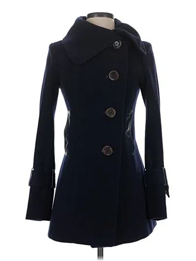 Pre-owned Mackage Wool Coat In Blue