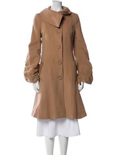Pre-owned Mackage Wool Coat In Brown