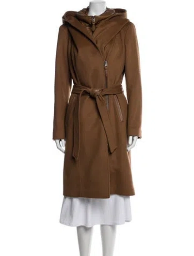 Pre-owned Mackage Wool Coat In Brown