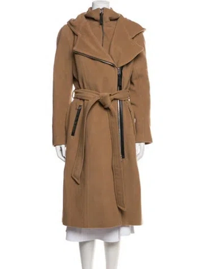 Pre-owned Mackage Wool Coat In Brown