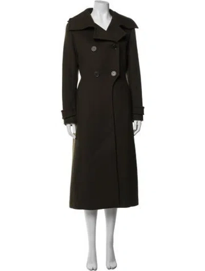 Pre-owned Mackage Wool Coat In Brown