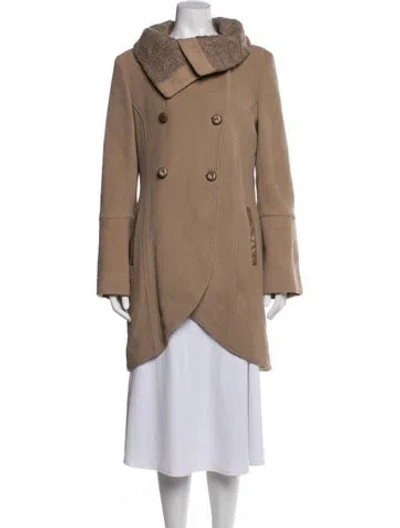 Pre-owned Mackage Wool Coat In Brown