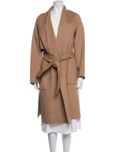 Pre-owned Mackage Wool Coat In Brown/neutrals