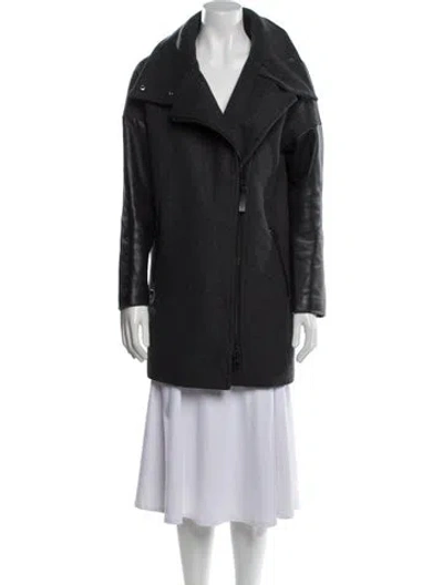 Pre-owned Mackage Wool Coat In Gray